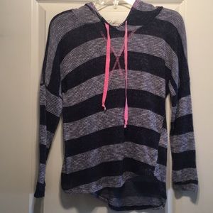 Vintage Havana knitted hoodie
